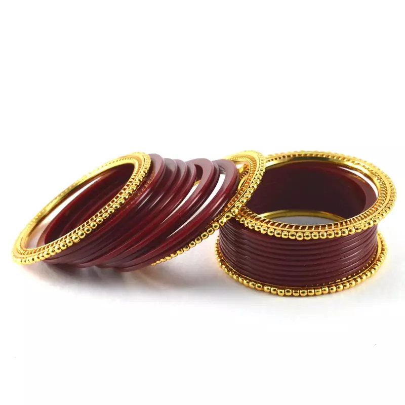 Attractive  Bangles  Colour Maroon