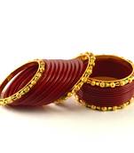 Beautiful  Bangles Colour Red