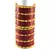 Brass Bangles Colour Red