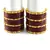 Brass Bangles Colour Maroon