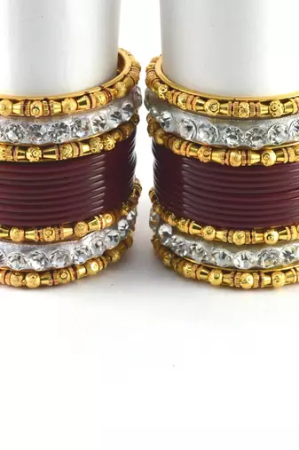 Amazing Bangles Colour Maroon