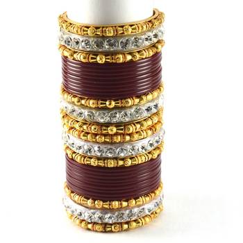 Amazing Bangles Colour Maroon 2