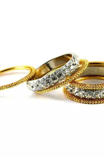 Exclusive Bangles White