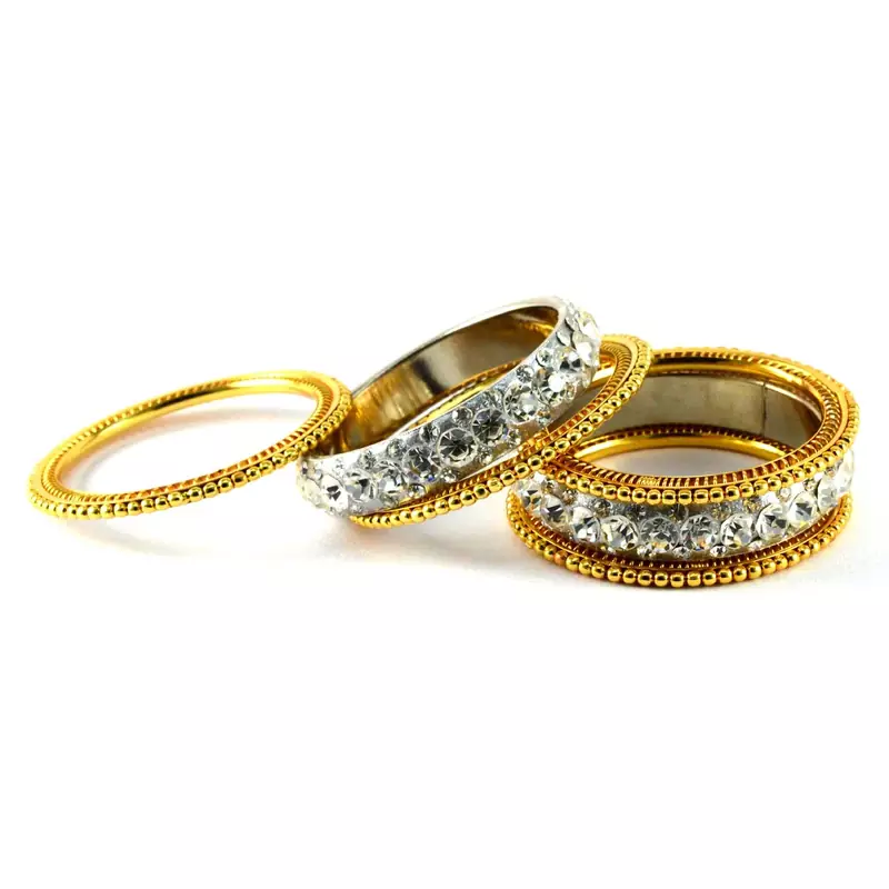 Exclusive Bangles White