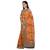 Multicolor Printed Tussar Silk Saree With Blouse