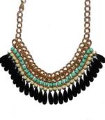 Tassel Drop Statement Necklace