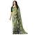 Multicolor printed georgette saree with blouse