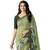Multicolor printed georgette saree with blouse