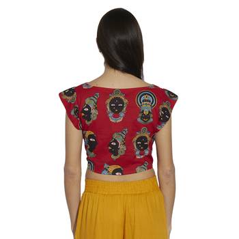 pink cotton stitched tops 3