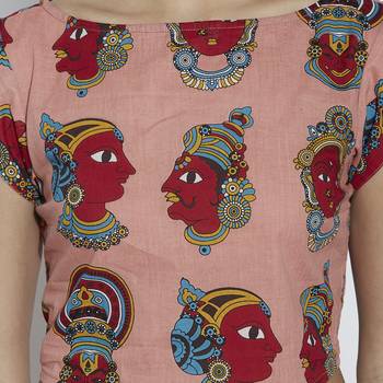 pink cotton stitched tops 2