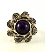 Potta Kundan Adjustable Ring
