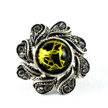 Potta Kundan Adjustable Ring 1