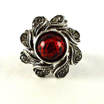 Potta Kundan Adjustable Ring 1