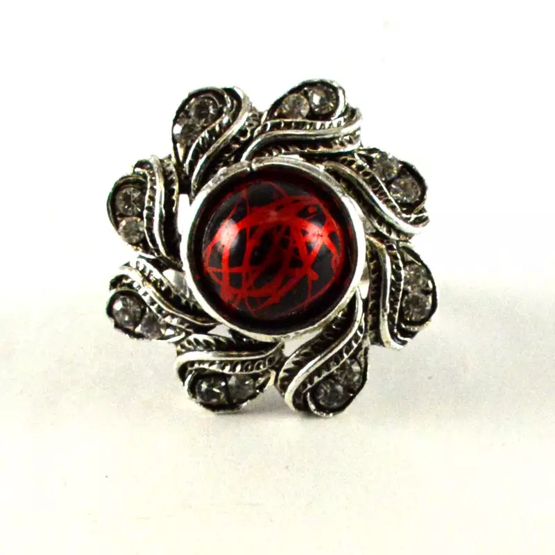 Potta Kundan Adjustable Ring