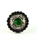 Potta Kundan Adjustable Ring