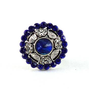 Potta Kundan Adjustable Ring 1
