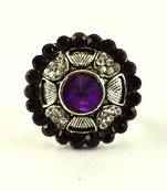 Potta Kundan Adjustable Ring