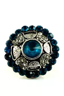 Potta Kundan Adjustable Ring