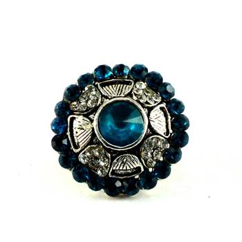 Potta Kundan Adjustable Ring 2