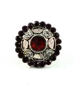 Potta Kundan Adjustable Ring