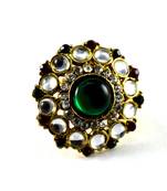 Potta Kundan Adjustable Ring