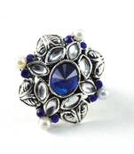 Potta Kundan Adjustable Ring