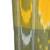 Giftpiper Handloom Cotton Ikat Salwar Suit Mustard&Dark Mehendi Green