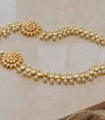 White pearl necklaces