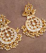 Sabina Kundan Chandbali Earrings