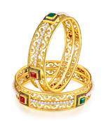 Multicolor Pearl Bangles And Bracelets