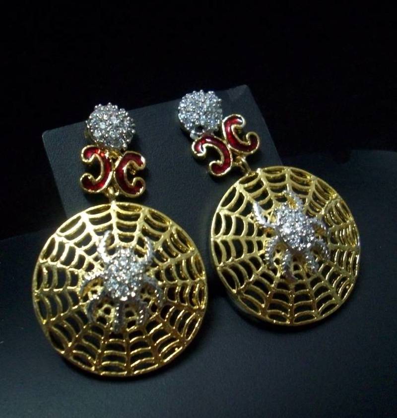 AD-CZ Dangler Earring 003