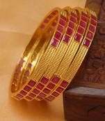 Red Agate Bangles And Bracelets