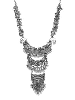 Infuzze Silver crystal necklaces 1