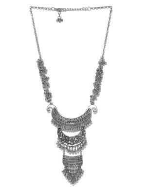 Infuzze Silver crystal necklaces 3