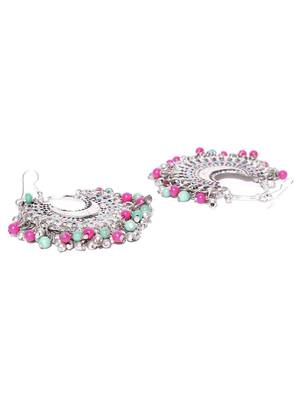 Infuzze Silver crystal earrings 4