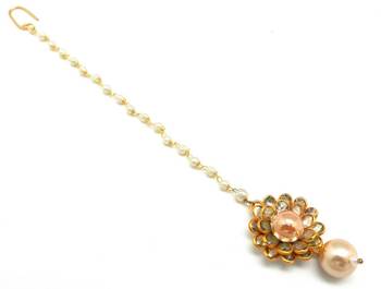 Flower Style Exclusive Cute Maang Tikka 2