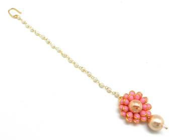Flower Style Exclusive Cute Maang Tikka 3
