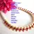 Dark Pink Pearl Necklace