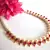 Dark Pink Pearl Necklace