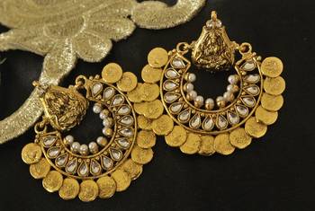 Kundan Ram Leela Earrings 1