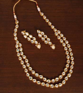 Kundan Embellished Meenakari Multi-layered Wedding Essential Long Necklace 1