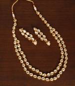 Kundan Embellished Meenakari Multi-layered Wedding Essential Long Necklace