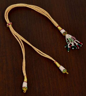 Kundan Embellished Meenakari Multi-layered Wedding Essential Long Necklace 2