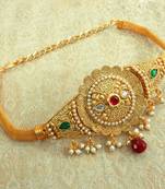 Multicolor kundan bajuband