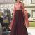 Pink embroidered georgette salwar