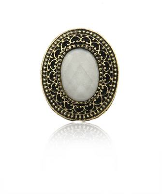 Vintage White Stone Ring(CFR0004) 1
