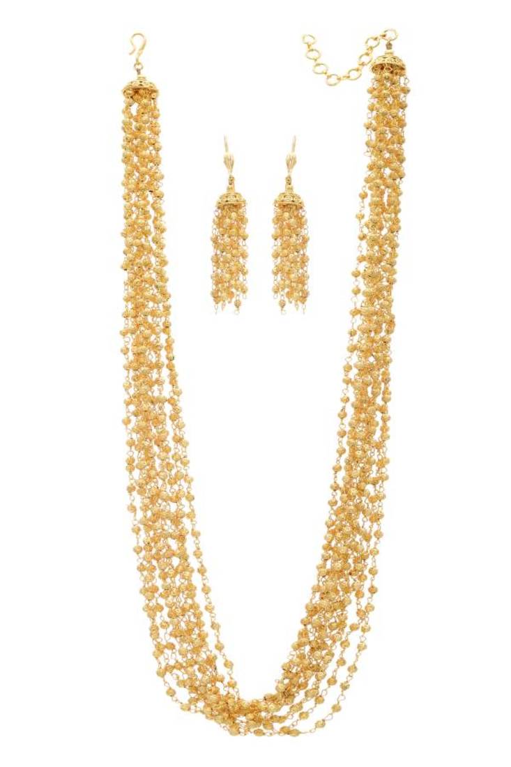 GOLD BALL HANDCRAFTED TAAR MALA 