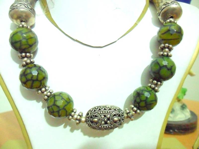 German Silver Jade Green