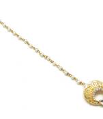 Chand Bali Small Size Maang Tikka Decorated With Kundan & Crystal