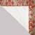 Polyester Rust Jacquard Curtains with Lining with 8 Eyelets for Door